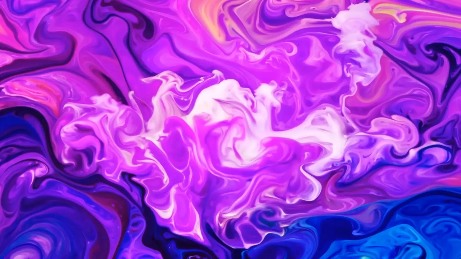 Vibrant Swirls Title Animation Background with Colorful Whirl